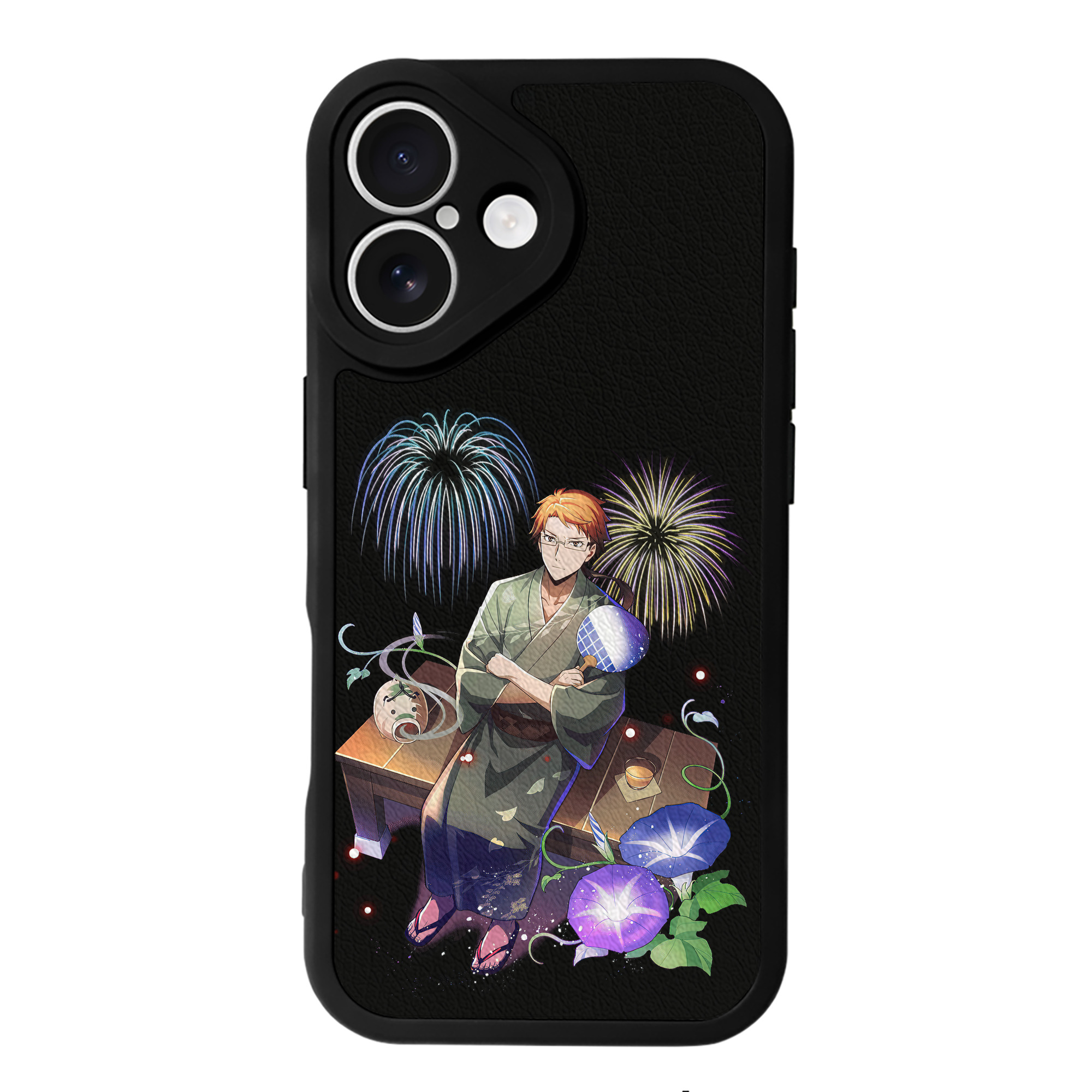 （画像用） 文豪ストレイドッグス Bungo Stray Dogs 【iPhone 16シリーズ対応】シリコンスマホケース（レザー調） 材質：シリコン